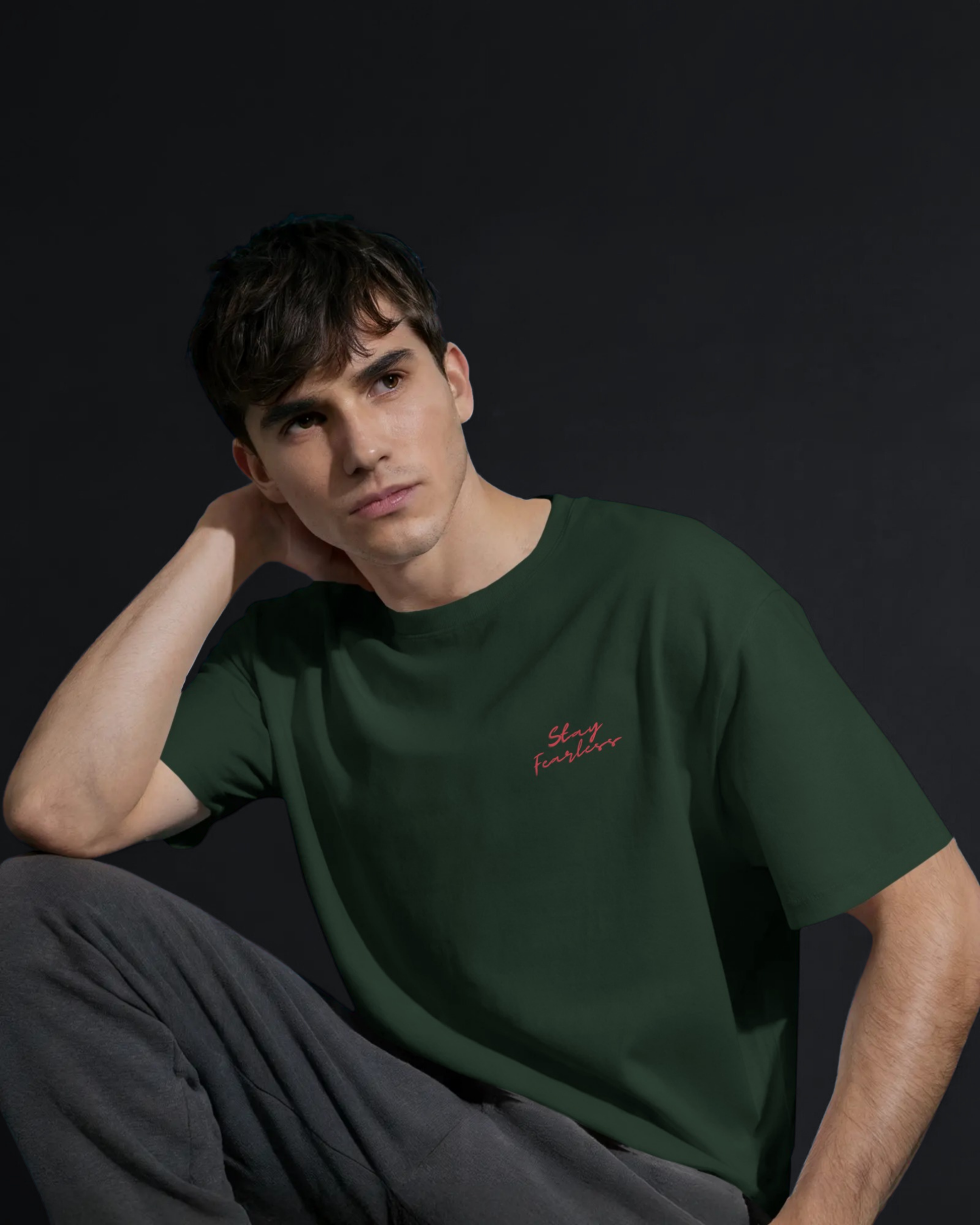 minimal front : embroidery