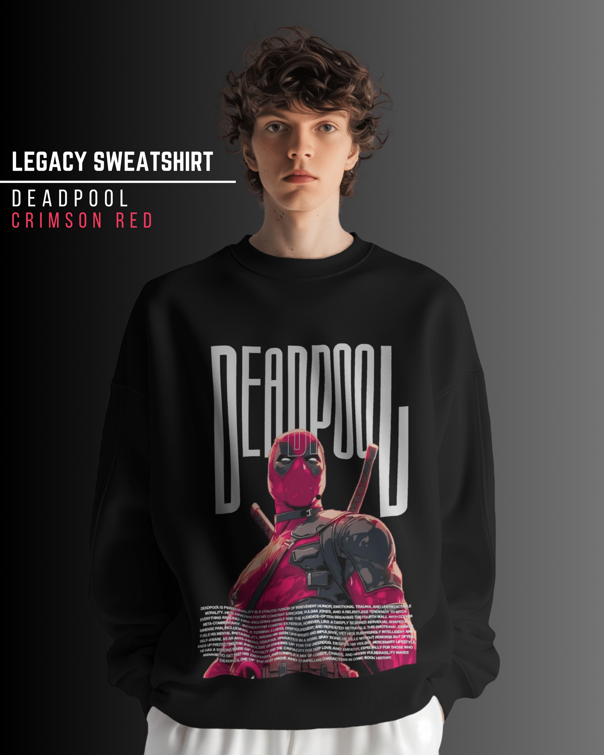 DEADPOOL Legacy - Crimson red