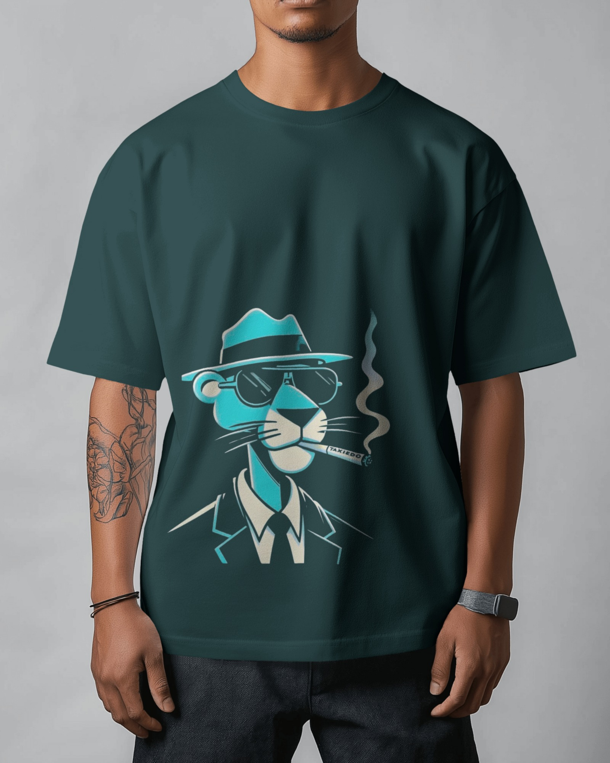 retro panther tee