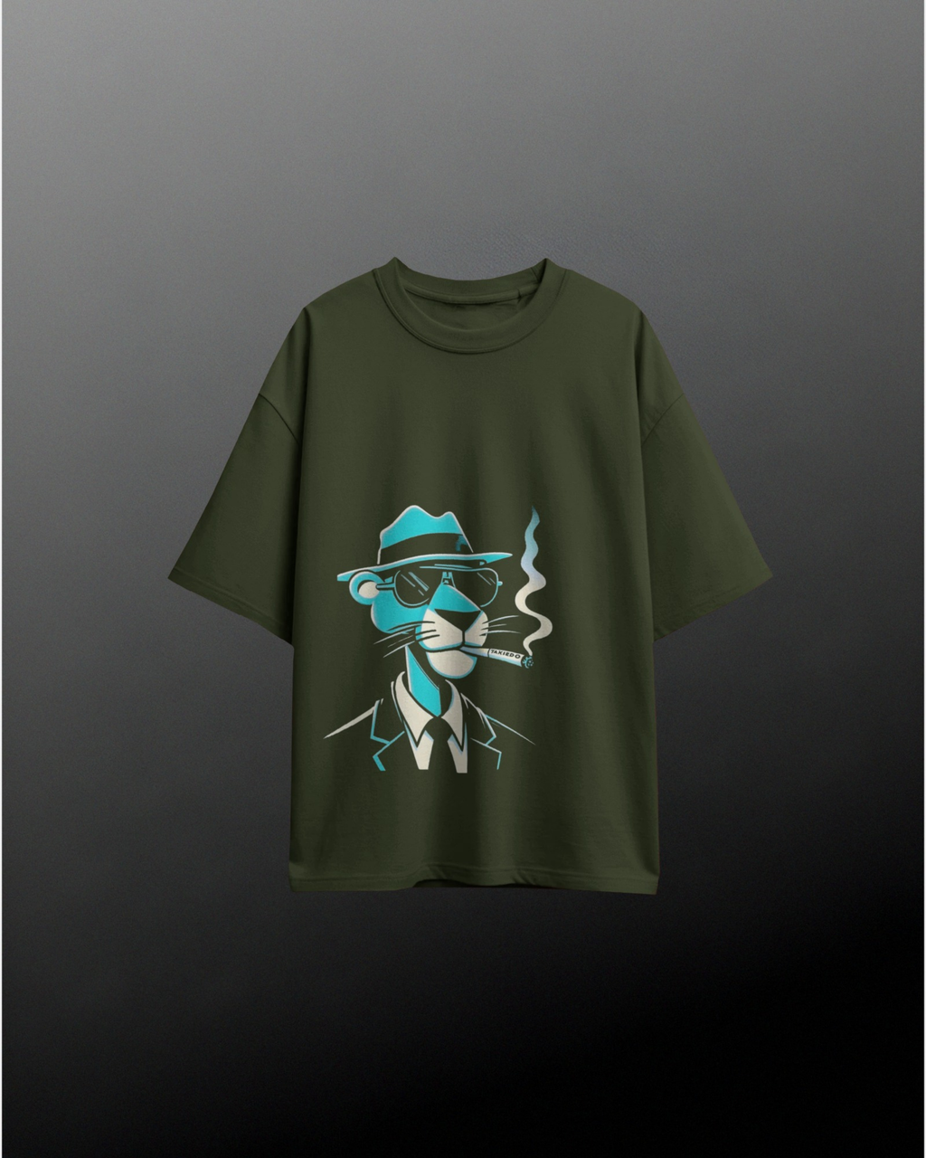 retro panther tee