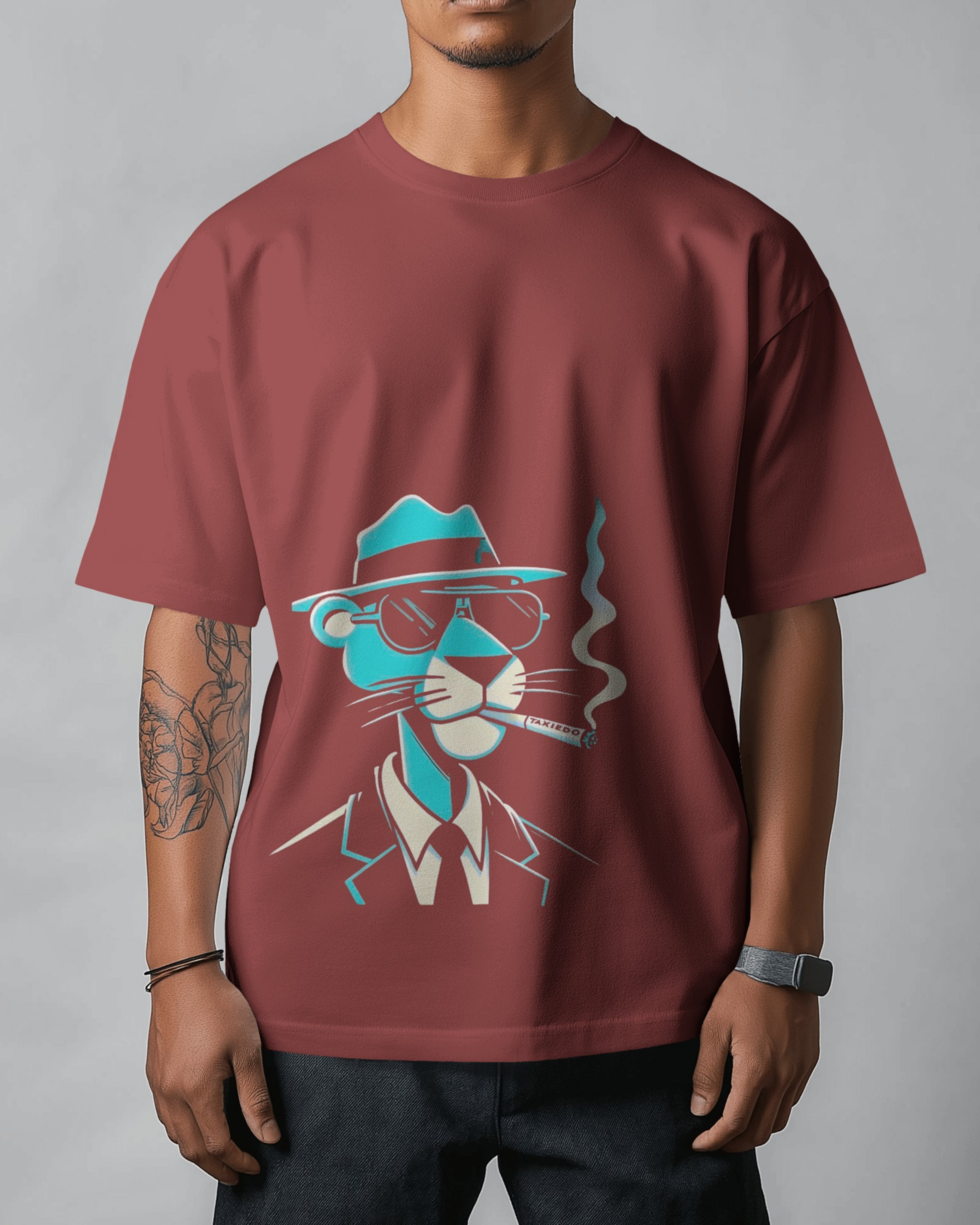retro panther tee