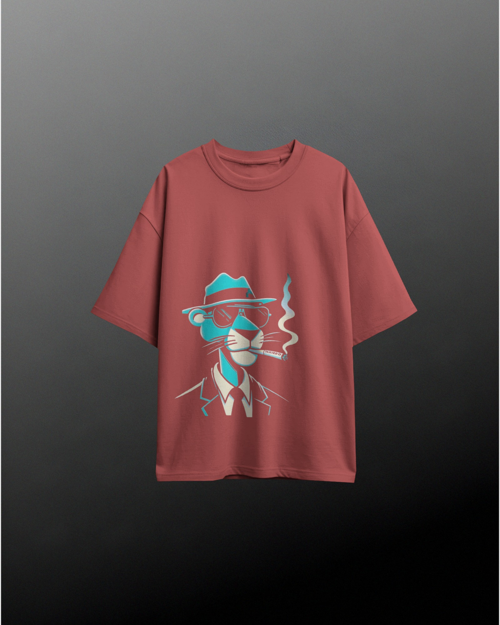 retro panther tee