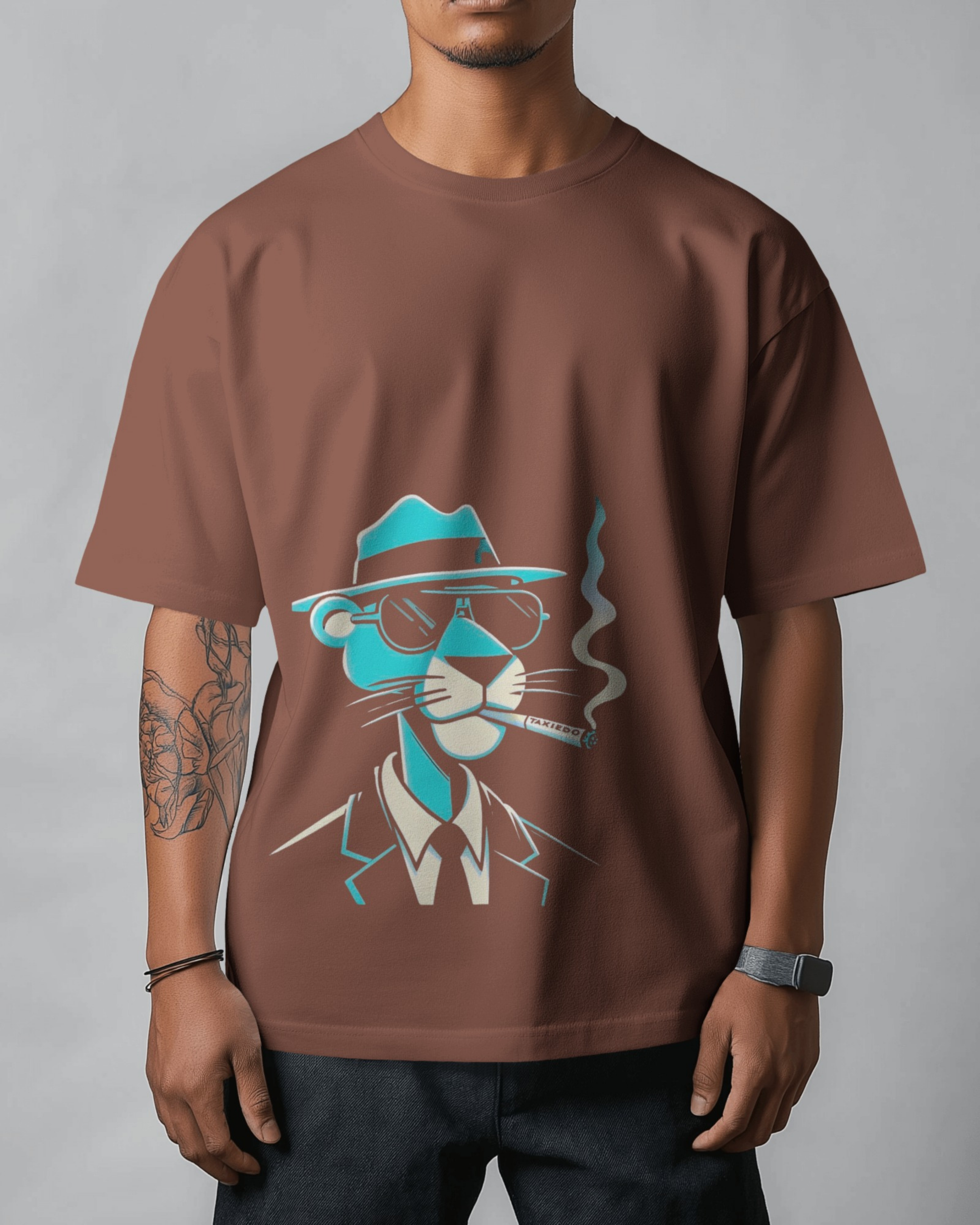 retro panther tee