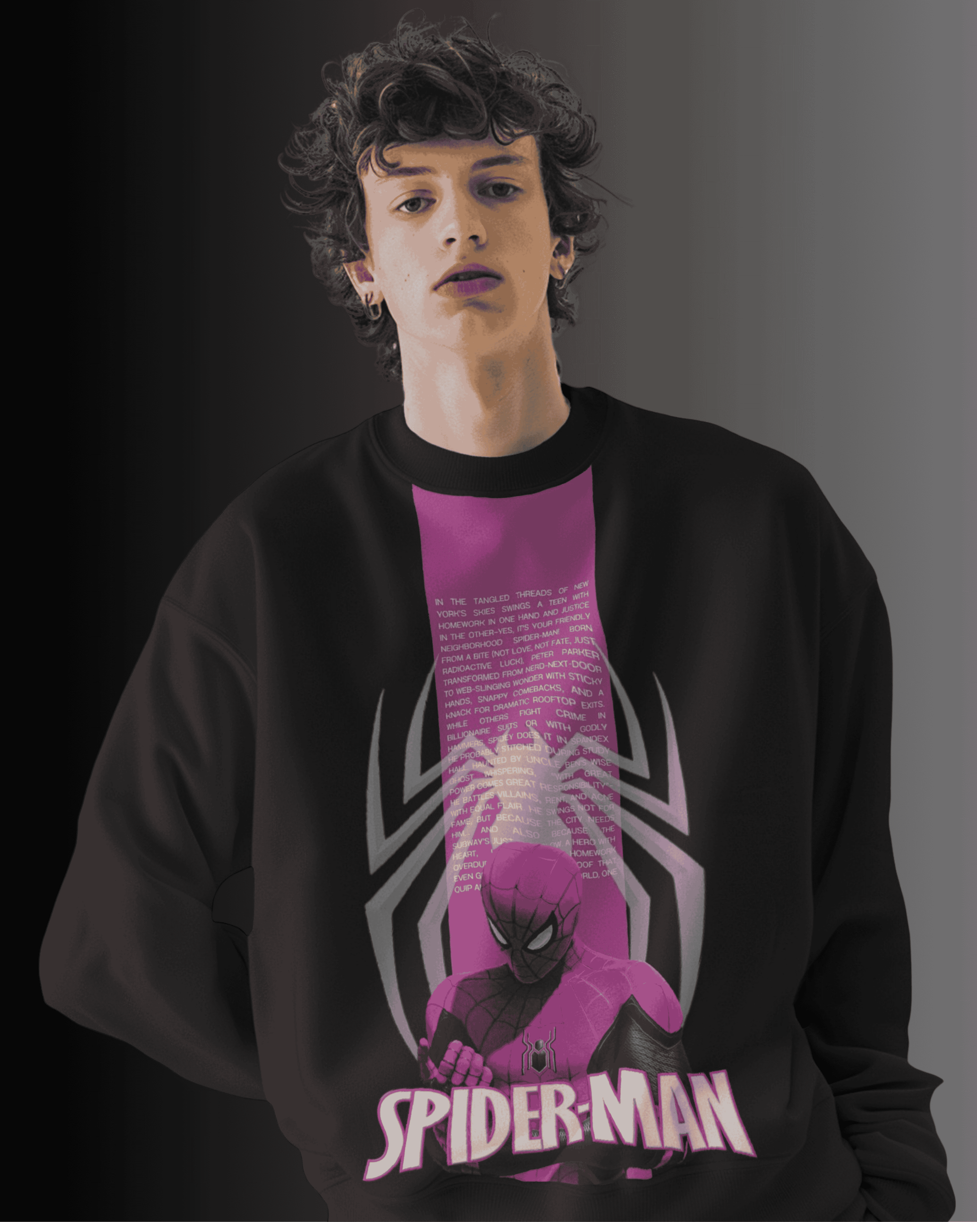 Spiderman legacy - Deep lilac