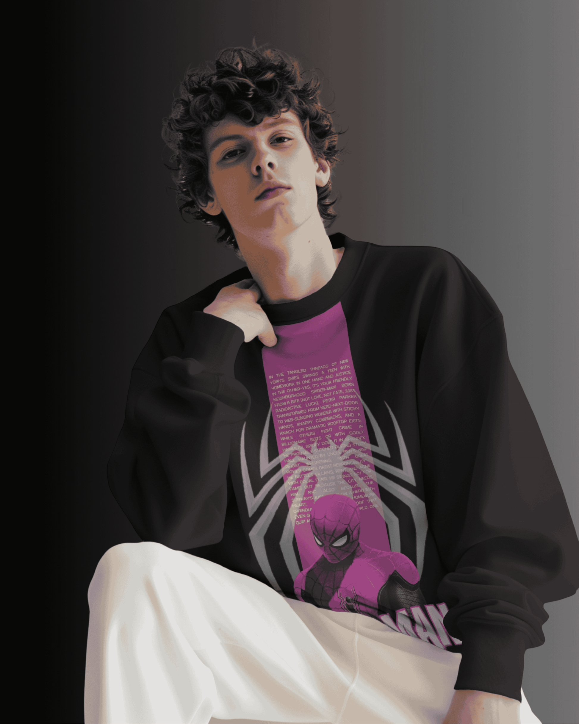 Spiderman legacy - Deep lilac