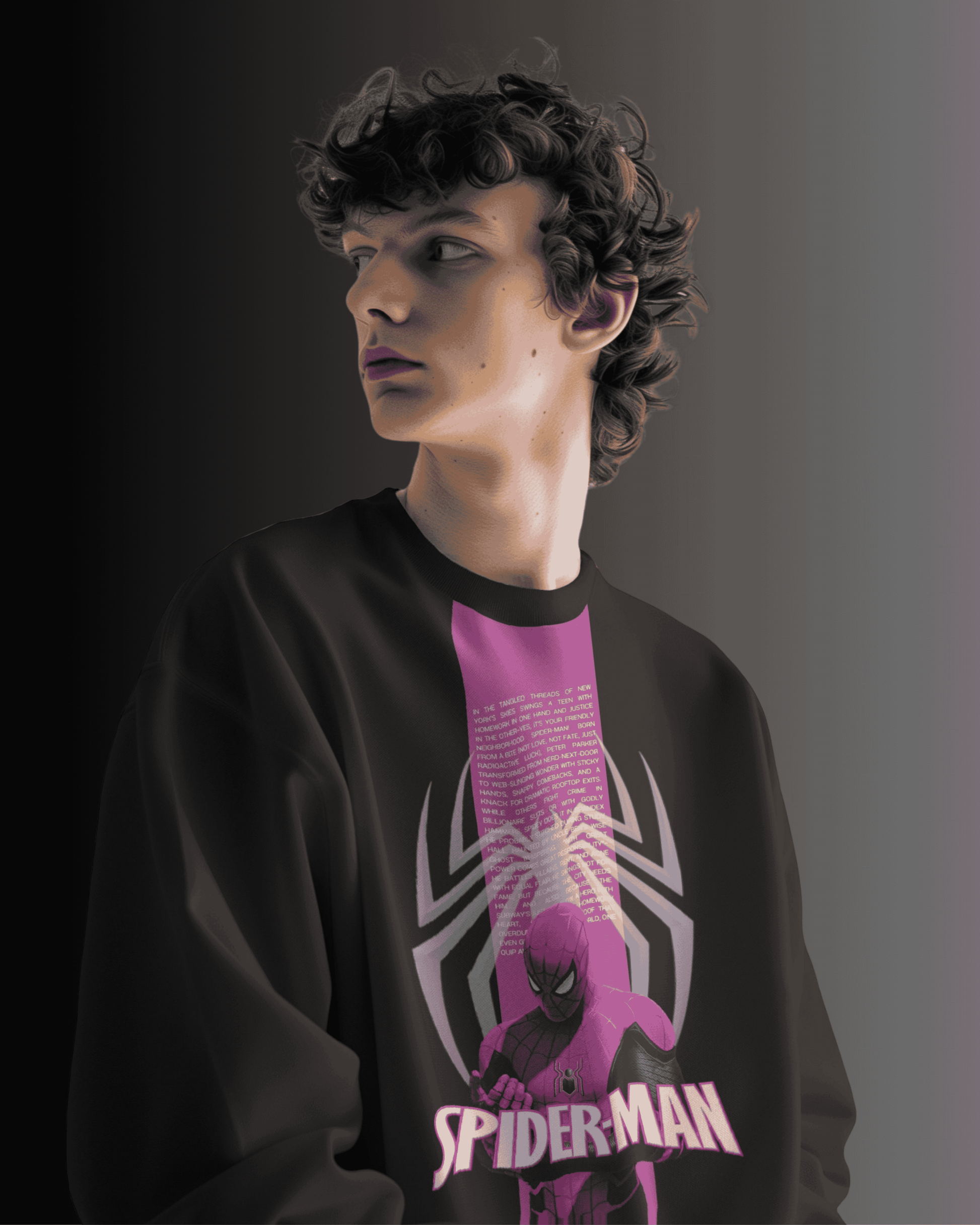 Spiderman legacy - Deep lilac