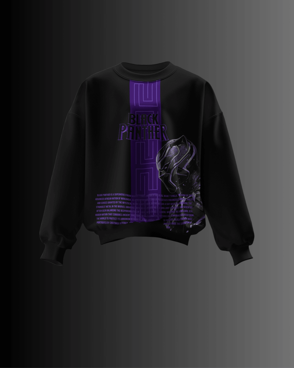 Black panther Legacy - purplish blue