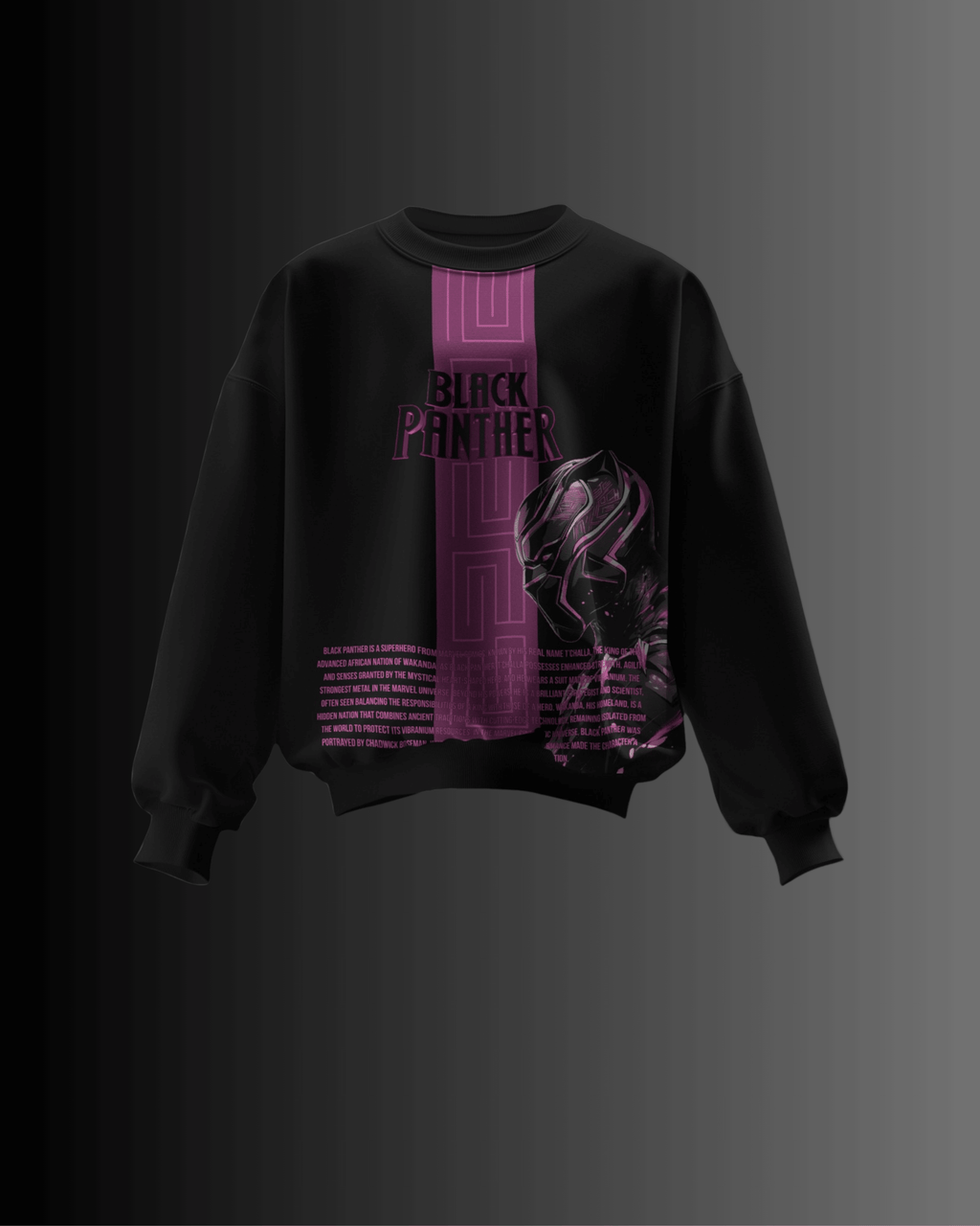 Black panther Legacy - hot pink