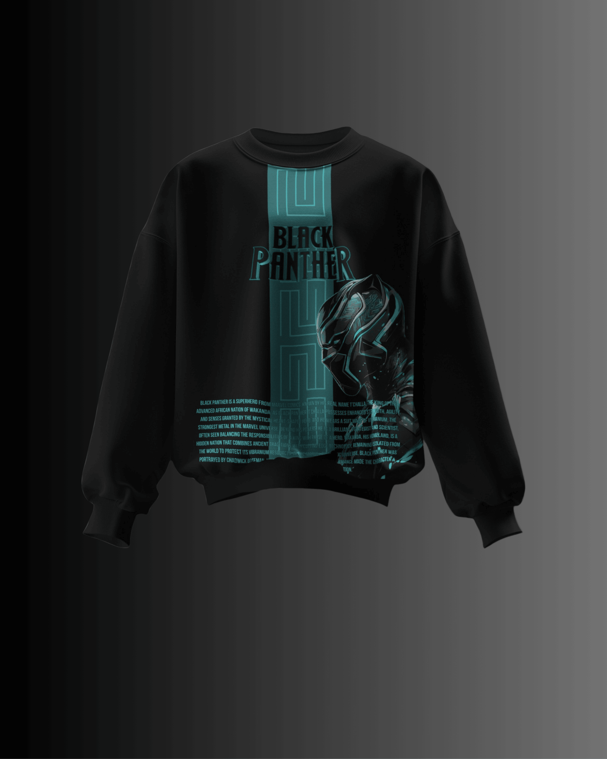 Black panther Legacy - Turquoise blue