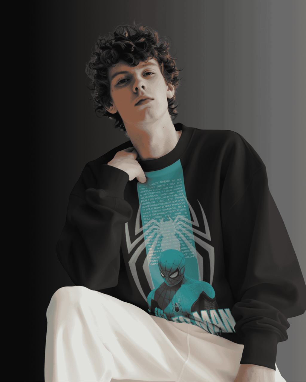 Spiderman legacy - Turquoise blue