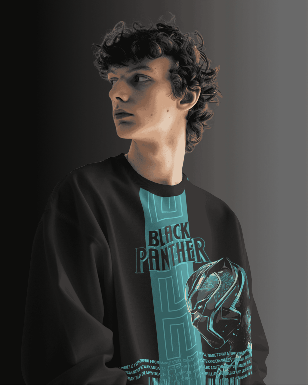 Black panther Legacy - Turquoise blue
